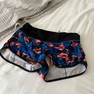 Lulu lemon multicolored shorts.